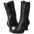 thumbnail image 5 of ellie shoes women's 253 amelia victorian boot, black polyurethane, 9 m us, 5 of 5
