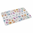thumbnail image 2 of Colorful Spring Floral Door Mat&nbsp;Indoor Outdoor Entrance, Non Slip Rug for Kitchen Bathroom Entryway Rug, Summer Botancial Watercolor Birds Washable Doormat Floor Mat for Office 24x36 Inch, 2 of 8
