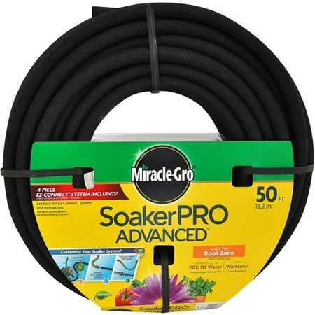 Kilt Hose - Miracle Gro MGSPA38050FM Hose Soaker Pro Advanced Kit - 0.38 in. x 50 ft.