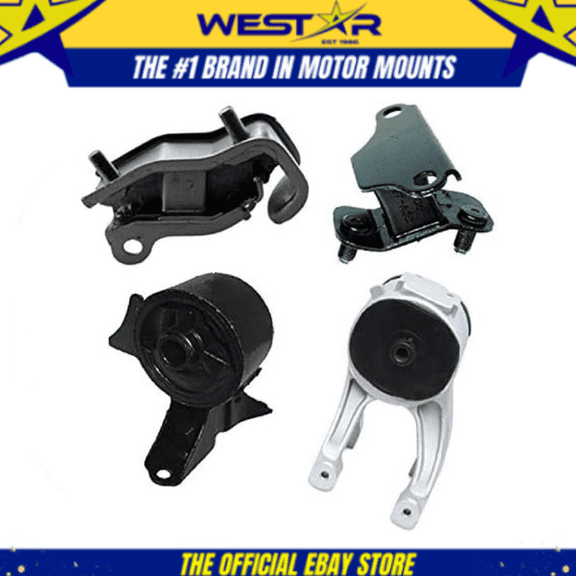 Engine Motor & Trans Mount 4PCS Set for 1999-2004 Honda Odyssey 3.5L