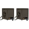 thumbnail image 1 of Suncast 125' Aquawinder Auto Rewind Water Powered Yard Hose Reel, Java (2 Pack), 1 of 4