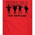 thumbnail image 3 of The Beatles - Help Beatles - Men's Short Sleeve Graphic T-Shirt, 3 of 6