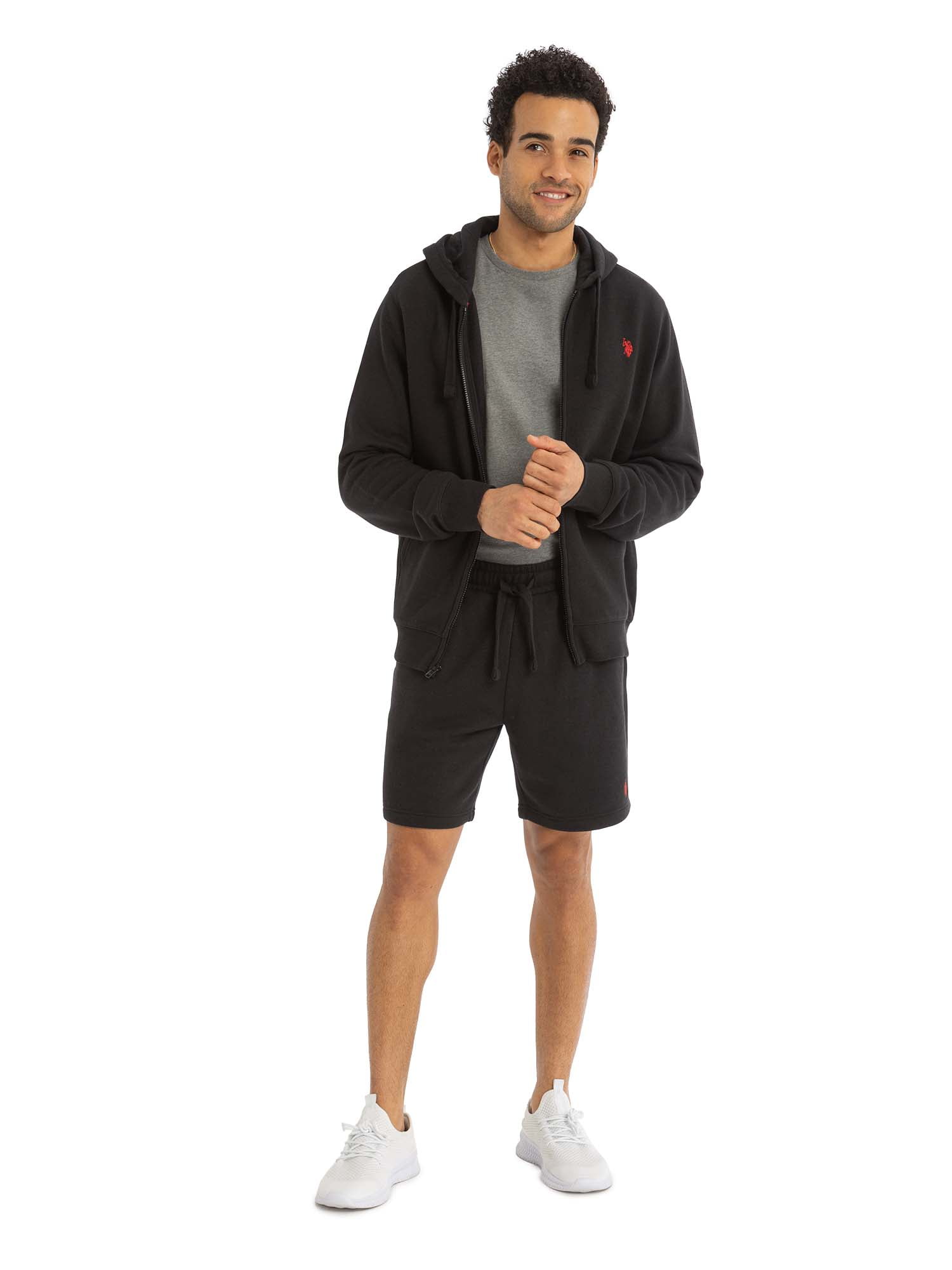 U.S. Polo Assn. Men's Fleece Short, 7" Inseam, Sizes XS-3XL