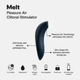 thumbnail image 2 of We-Vibe Melt Pleasure Suction Vibrator with App, Midnight Blue, 2 of 10