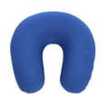 thumbnail image 3 of Almohada de viaje con soporte para la cabeza, suave y ergonómica, de espuma viscoelástica, ideal para el cuello. Azul, 3 of 9