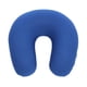 thumbnail image 3 of Almohada de viaje en forma de U, cómoda almohada de espuma viscoelástica para el cuello, almohada de avión para viajes Azul, 3 of 9