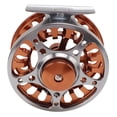 thumbnail image 2 of Carrete de pesca con mosca, 2 colores, 7/8 mecanizado, rueda delantera CNC, 3 rodamientos, tratamiento de oxidación, accesorios de pesca, 2 of 12