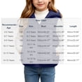thumbnail image 4 of KICILVS Girls Puffer Vest Zip Up Hooded Sleeveless Jacket with Pockets for Fall and Winter Warm Waistcoat 4-15 Years, 4 of 9