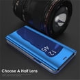 thumbnail image 3 of Funda con tapa de espejo para Samsung Galaxy, carcasa moderna para modelos M31, S8, S9, S21, S20 FE Ultra, S10 Plus, M62, S7, M21, M30s, M40s, M60s, M80s, M51, S10E, 3 of 4