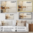thumbnail image 4 of Designart "Earthy Road Art III" Abstract Collages Canvas Wall Art, 4 of 7