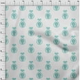 thumbnail image 4 of oneOone Polyester Spandex Teal Green Fabric Block Fabric For Sewing Printed Craft Fabric By The Yard 56 Inch Wide, 4 of 6