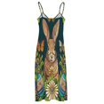 thumbnail image 5 of Easter Bunnies Rabbits Fine Art Sleeveless Dress Summer Dress Woman 2025, 5 of 7