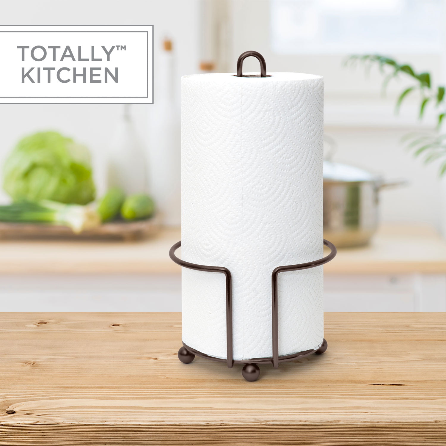 Triple Toilet Paper Storage/ Single Kitchen Towel Holder
