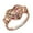 Gold, variant on Rings for Zircon Shaped Openwork Pattern Ring Mother's Day Gift Jewelry