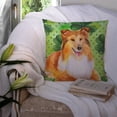 thumbnail image 3 of Carolines Treasures BB9894PW1414 Sheltie St Patricks Fabric Decorative Pillow  14Hx14W multicolor, 3 of 4