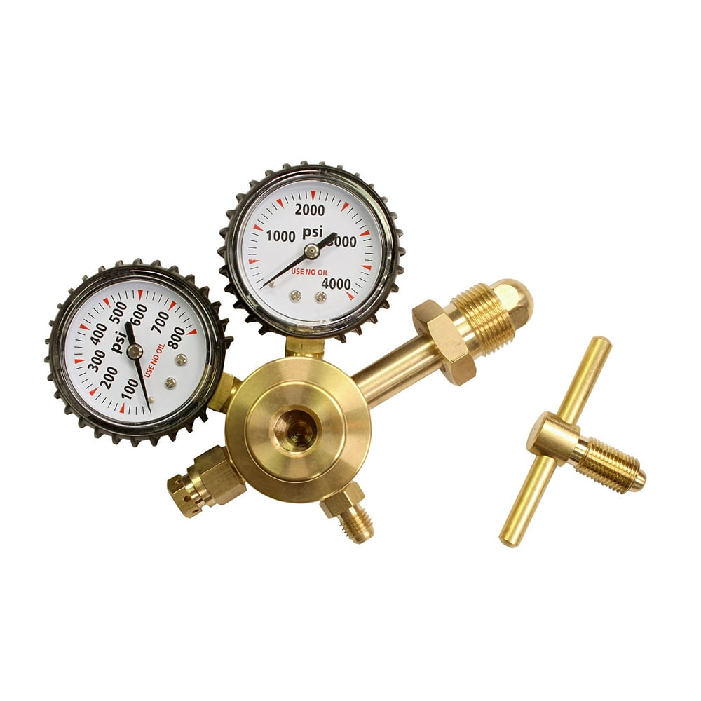 BISupply Nitrogen Regulator HVAC Kit 1/4 IN Outlet Nitrogen Regulator