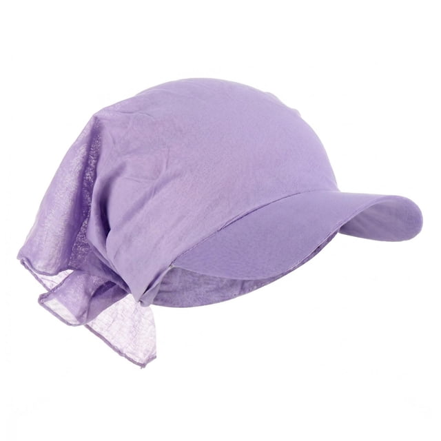 Pañuelo tipo bandana para mujer, gorro, cubierta para la cabeza a la moda, bufanda para ciclismo, fiestas y actividades al aire libre. Morado claro