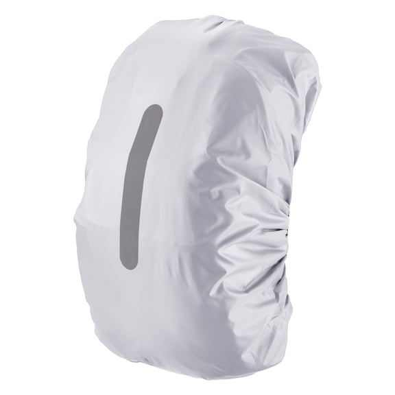 Uxcell Waterproof Backpack Rain Cover, 65L-75L Backpack Cover, Bag Rain Cover with Reflective Strap [Silver]
