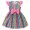 Pink, variant on Vedolay Girl Dresses Little Girls Dress Short Sleeves Casual Summer Striped Basic Shirt Jumpskirt Playwear Dresses,Pink 2-3 Years