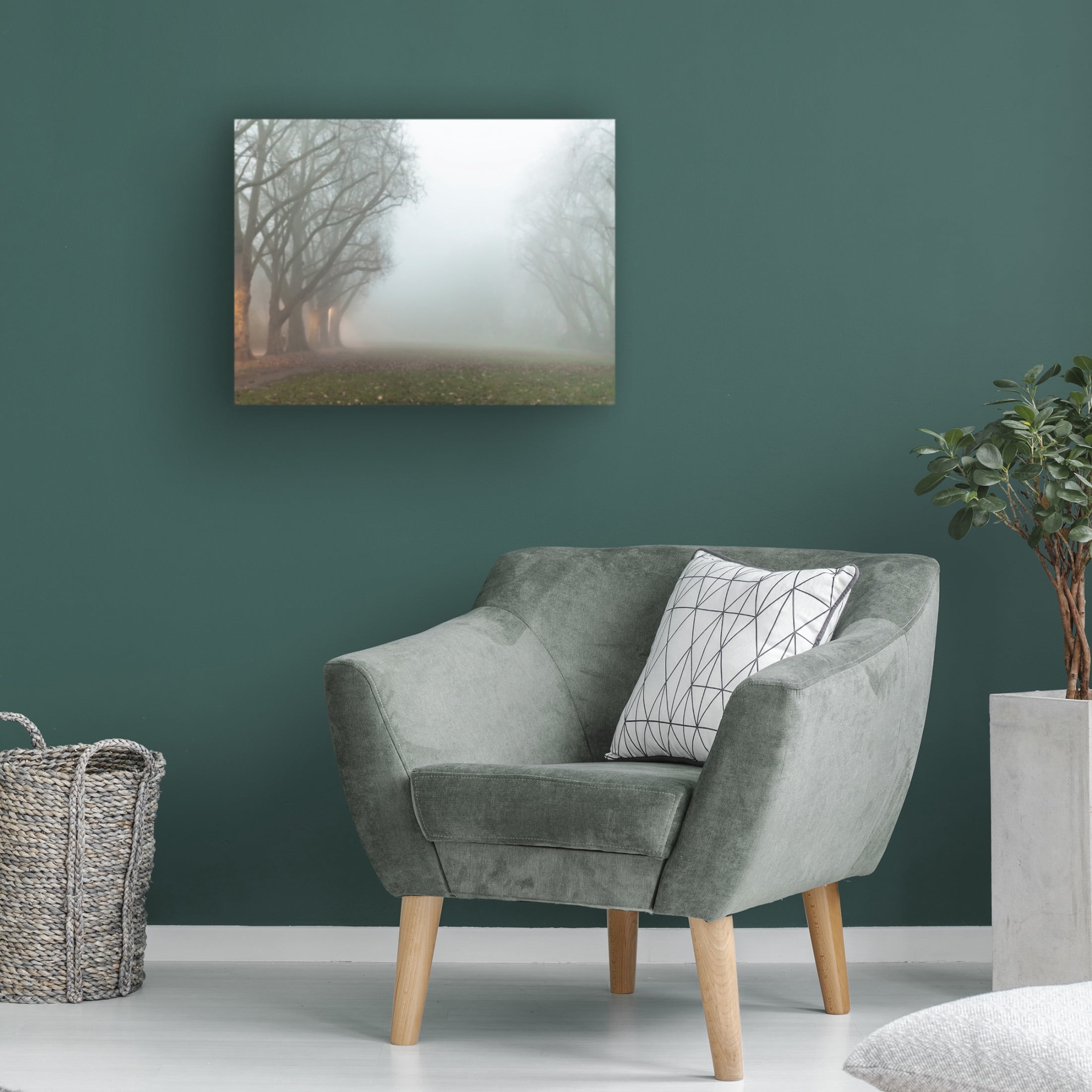 Canvas Wall Art - Kent Burkhardsmeier 'Intriguing Beginnings' Wall Art for Living Room, Bedroom, or Office Décor by Trademark Fine Art - 32 x 24 Inches