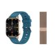 thumbnail image 1 of Reloj deportivo inteligente de 1,7 pulgadas con pulsera inteligente con doble correa y pantalla táctil, 1 of 8