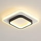 thumbnail image 1 of Luces de techo cuadradas de 22 W, luces de techo LED, lámpara de techo de 3500 K para baño, sala de estar, dormitorio, cocina, pasillo (blanco cálido), 1 of 5