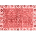 thumbnail image 1 of Ahgly Company Machine Washable Indoor Rectangle Oriental Red Traditional Area Rugs, 7' x 9', 1 of 4