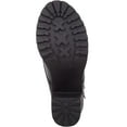 thumbnail image 7 of ABSOLUTE FOOTWEAR Childrens Kids Juniors Girls Slip On Buckled Faux Leather Heeled School College Formal Smart Shoes - Black - US Child 3, 7 of 7