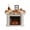 Black, variant on Hello Fall Fireplace Mantel Scarf Cover 60"Wx17"L,Fireplace Mantel Shelf Top Runner,Orange Pumpkins Birds Vintage Thanksgiving Mantle Dresser Scarves Table Runner for Holiday Party Living Room Decor