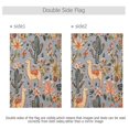 thumbnail image 4 of Yayeee Garden Flag 12"x18" Double Sided Outdoor Yard Lawn Holiday Decorations, Gray Llama Pattern, 4 of 6
