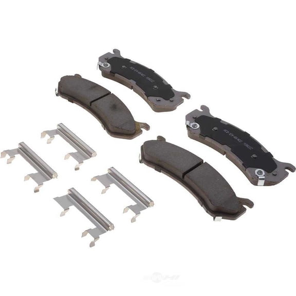 ACDelco 14D785CHF1 Front and Rear Disc Brake Pad