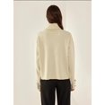 thumbnail image 7 of Thick Cream Jumper with Gold Button Details, 7 of 7