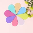 thumbnail image 3 of MasteelfCA 8pcs Facial Cleaning Sponge Puff Petal Shape Eight Colors Face Smooth Cleaning Tools Makeup Powder Sponge (Mixed Color), 3 of 7
