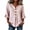 Pink, variant on hlysgo Puff Sleeve Tops for Women Short V Neck 3 Button Shirts Summer Cute Casual Loose Fit Business Officewear Blouses Blue,2xL