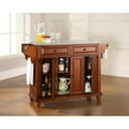 thumbnail image 6 of Crosley Furniture Cambridge Wood Kitchen Island in Cherry/Gray, 6 of 6