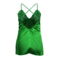 thumbnail image 5 of Enwejyy Women's Plus Lingerie Babydoll Lace Sleeveless V-Neck Sexy Negligee Nightdress with Thongs Sleepwear, 5 of 5