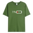 thumbnail image 3 of Bibifish Mens T-Shirts Letter Graphic Printed Casual Streetwear Tee Tops Crew Neck Short Sleeve Daily Tees, 3 of 4