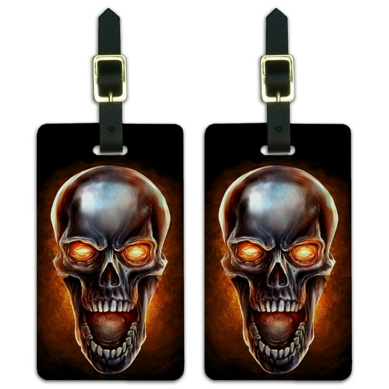 Skull luggage sales walmart