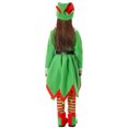 thumbnail image 4 of Christmas Elf Dress for Girls Christmas Performance Holiday Party Dress for School Pageants and Festive Shows, 4 of 4
