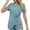 Green, variant on Women T Shirts Short Sleeves Crew Neck Basic Tee Shirt White Summer Tops Comfort Tshirt