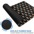 thumbnail image 6 of Long Mouse Pads for Desk,Black Bigfoot and Tree Pattern Desk Mats on Top Of Desks, Desk Mouse Pad Extra Large with 3mm Non-Slip Base and Stitched Edge for Gaming,Office,Work,Home 31.5"x15.7", 6 of 6
