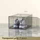 thumbnail image 3 of Caja Plástico Duro para Zapatos Deportivos, Caja Plástico para Zapatos, Caja Almacenamiento Zapatos A Prueba Polvo, Zapatero, Gabinete Apilable, Caja Almacenamiento, 3 of 4