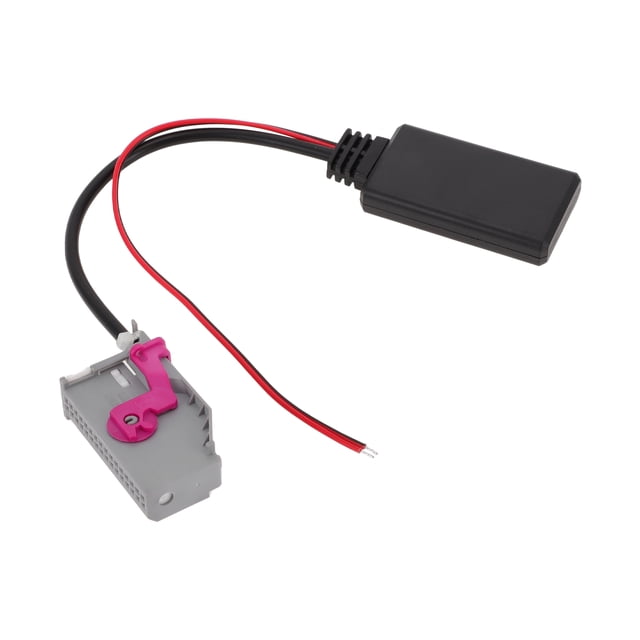 Arnés de Radio Estéreo Único para Audi A3 Adaptador AUX Bluetooth Conveniente Cable de Música 1 Pcs