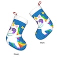 thumbnail image 3 of Disketp Cool Unicorn Star Golden Christmas Stockings, Xmas Stocking for Family Holiday Season Décor, Personalized Holiday Indoor Decorations, 3 of 7