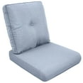 thumbnail image 3 of Gymojoy 22 in. x 25 in. x 4 in.Deep Seat Cushion Set, Olefin 8-Piece Deep Seating Outdoor Replacement Lounge Chair loveseat Sofa Cushion in Baby Blue, 3 of 11