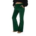 thumbnail image 6 of BOOMNY Girls Baggy Flared Pants Wide Leg Pants for Girl Trendy Solid Color Elastic Waist Lightweight Loose Fit Soft Summer Joggers With Pocket, 6 of 8