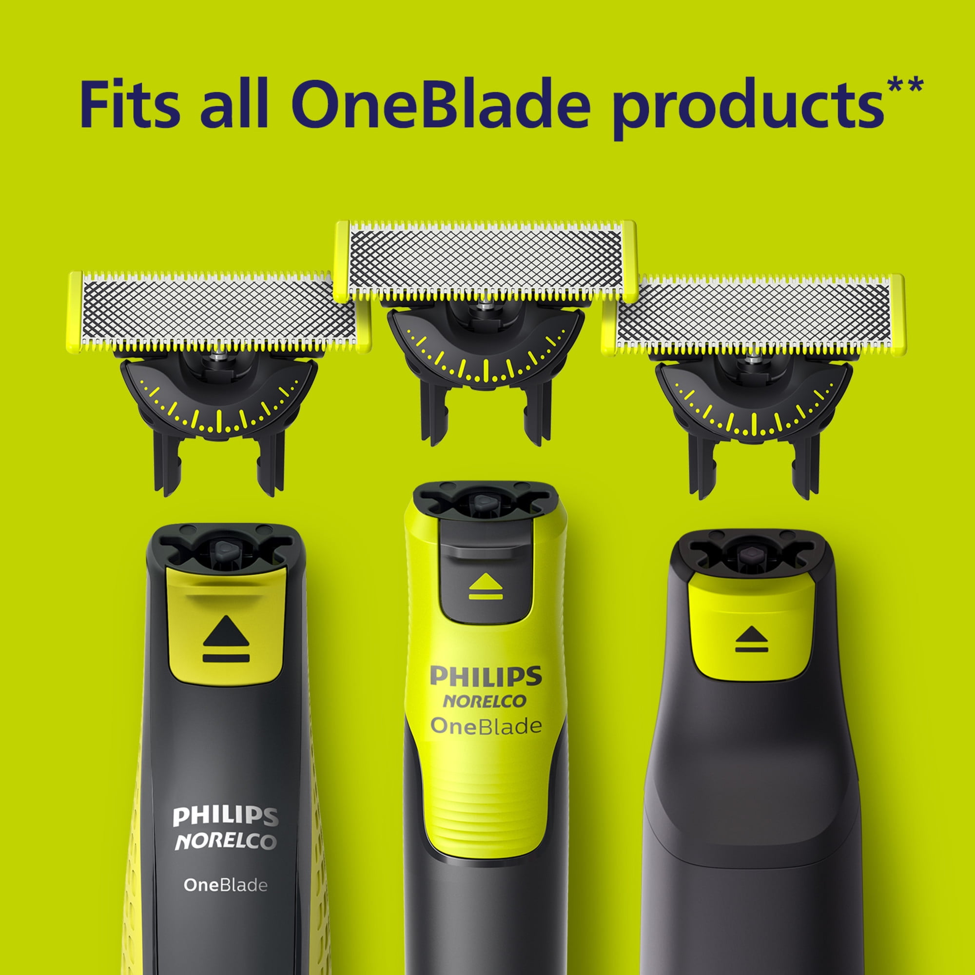 Philips Norelco OneBlade 360 Mid-Pro Rechargeable Men's Electric Shaver and  Trimmer - QP6531/70