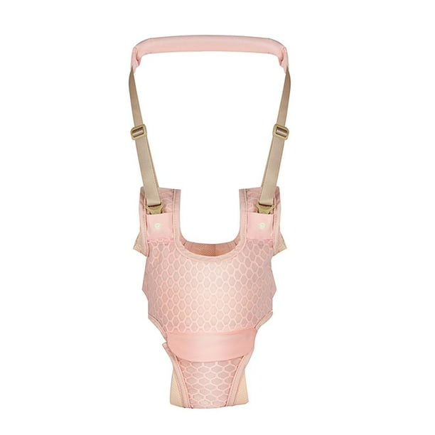 Asistente para bebés, cinturón de aprendizaje portátil de pie y pie para arnés de seguridad transpirable para bebés de 6-36 meses - Rosa Rosado Baoblaze niños arnés caminar