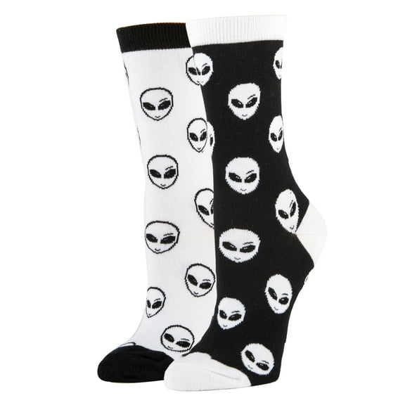 OoohYeah Womens Novelty Funny Crew Socks, Colorful Cotton Dress Socks, Dark Side