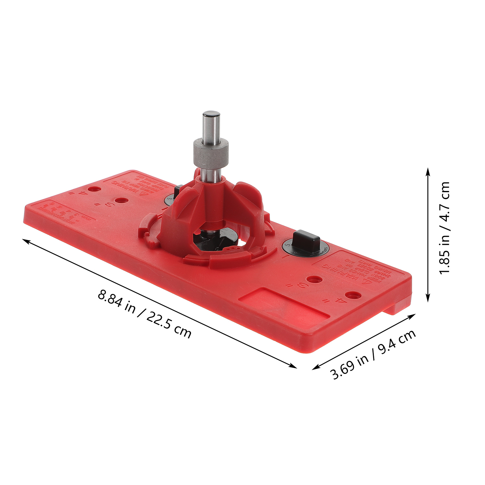ETHZZLE Cabinet Hinge Installation Aid Cabinet Hinge Jig Steel 1 Set
